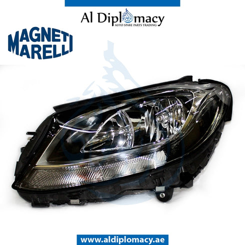 Left Headlight, Normal, 710301284203 for Mercedes-Benz C Class W205 (2015-2021) models, Part Number MM-2058200161
